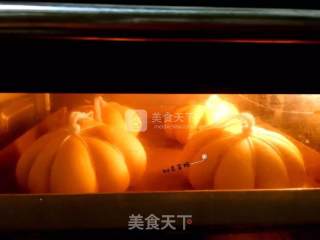 #新良第一节烤大赛#super Cute Pumpkin and Purple Rice Buns recipe