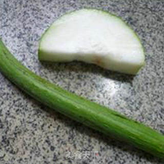Double Melon with Oily Tofu and Bacon recipe