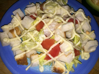 Avocado Garden Salad recipe