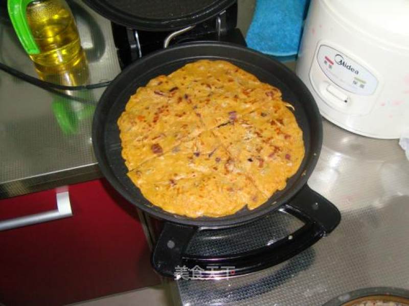 Kimchi Cake recipe