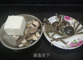 #trust之美#crab Tofu with Shimeji Mushroom Soup recipe