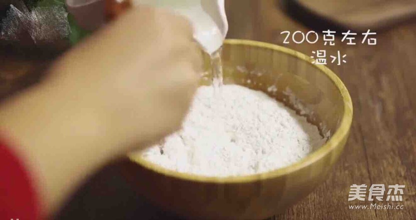 Black Sesame Rice Balls with Glutinous Rice recipe
