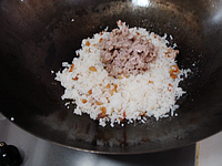Fried Rice with Meat recipe