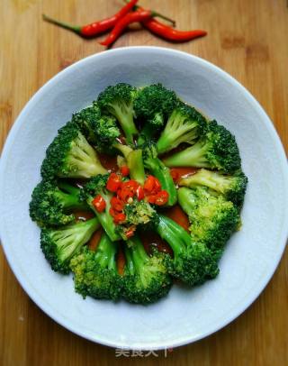 Broccoli in Oyster Sauce recipe