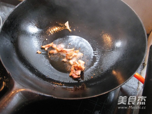 Stir-fried Bacon with Garlic recipe