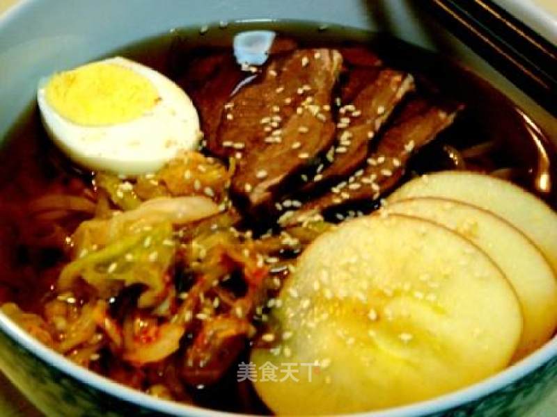 Korean Cold Noodles recipe