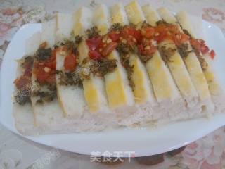 Steamed Fish Cake with Chopped Pepper recipe