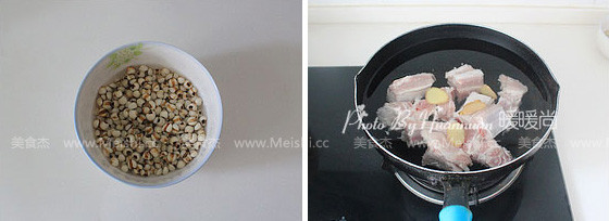 Barley and Winter Melon Pork Rib Soup recipe