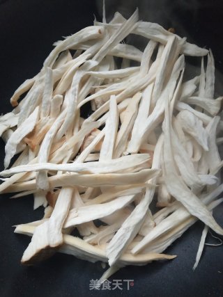 Shredded King Pleurotus with Garlic recipe