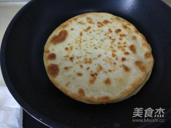Dumpling Crusted Scallion Pancake recipe