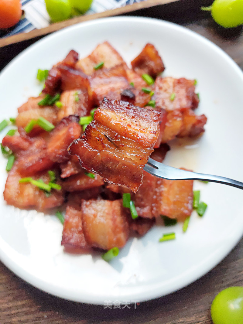 Air Fryer Grilled Pork Belly with Honey Sauce recipe