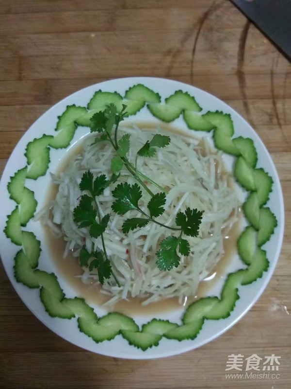 Sweet and Sour Radish Shreds recipe