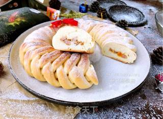 Christmas Wreath Bread recipe