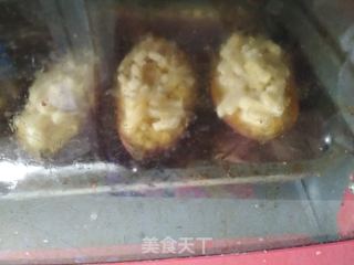 Baked Sweet Potato with Cheese recipe