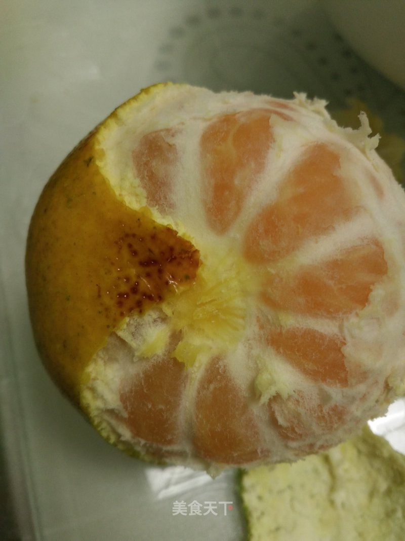 Garlic Water and Fried Oranges recipe