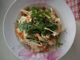 Cold Fresh Bean Curd recipe