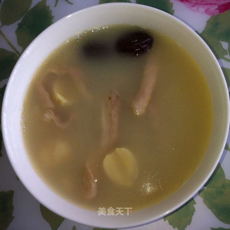 Lotus Seed Barley Pork Belly Soup recipe