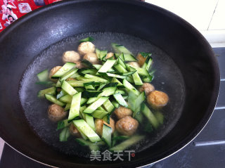 Cucumber Meatball Soup recipe