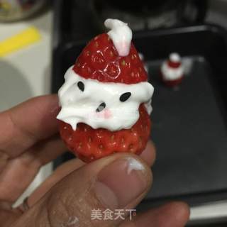 Strawberry Santa recipe