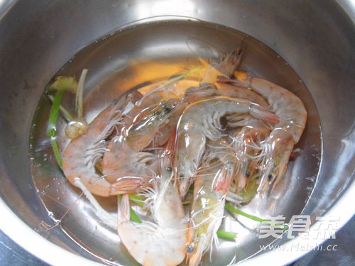 Boiled Fresh Shrimp recipe