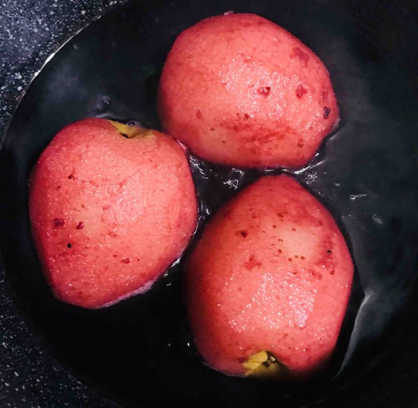 Red Wine Stewed Pears recipe
