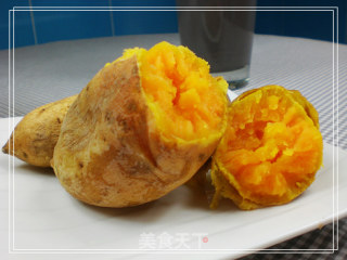 Microwave Version Roasted Sweet Potatoes recipe