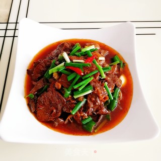 Spicy Pork Lung recipe