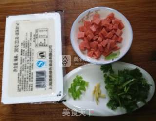 Ham and Tofu Soup recipe