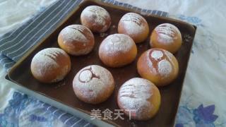 Golden Purple Sweet Potato Bread recipe
