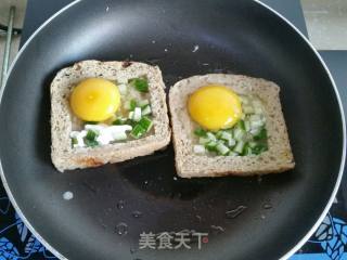 Fried Eggs on Toast recipe