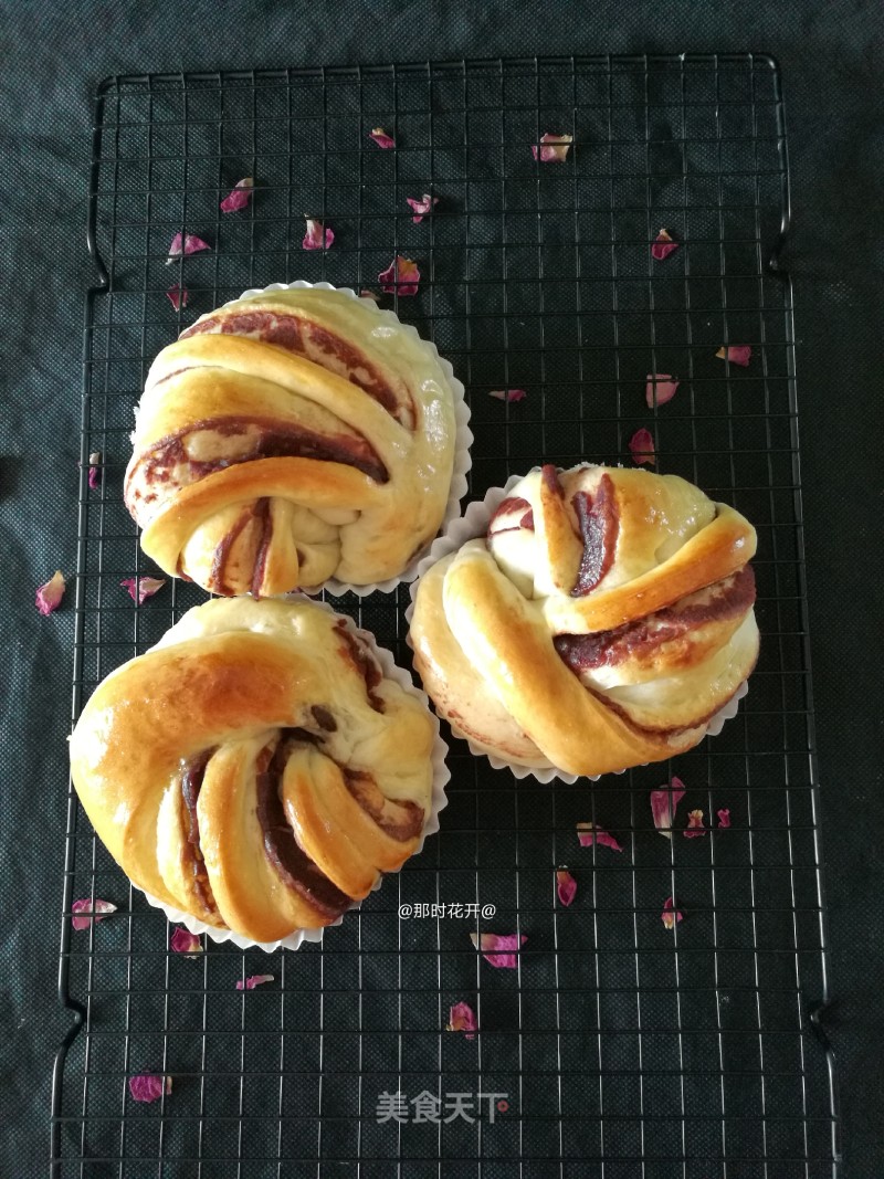 Red Bean Roll Bread recipe