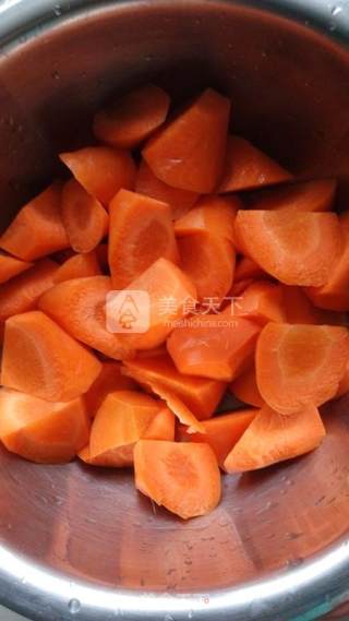 Carrots in Soy Sauce recipe