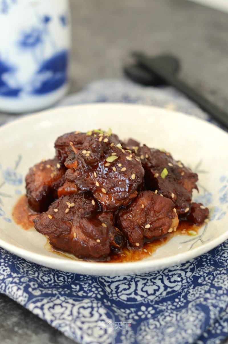 Non-fried Sweet and Sour Pork Ribs recipe