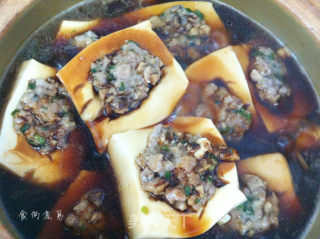 Claypot Baked Stuffed Tofu recipe