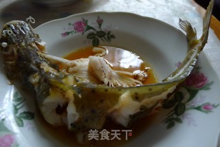 Steamed Sesame Swordfish (the Best Freshwater River Fish) recipe