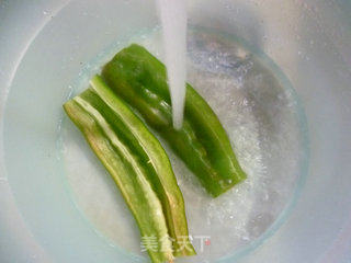 Fried Squid with Dried Plums, Green Peppers recipe