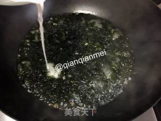 [shandong] Fresh Seaweed Egg Soup recipe