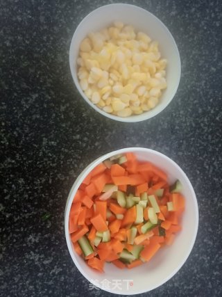 Vegetarian Fried Corn Kernels recipe