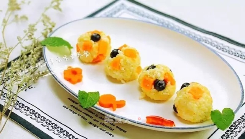 Durian Fruit Fragrant Rice Balls-nutrition for Babies recipe