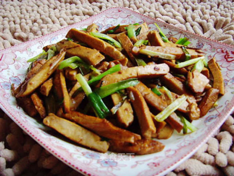 Leek Dried Beans. recipe