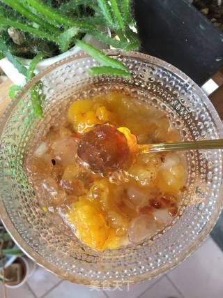 Golden Ear Peach Gum and Soap Porridge recipe