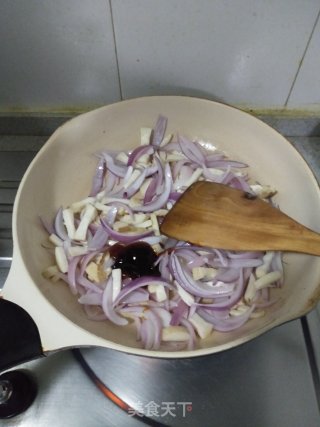 Stir-fried Asparagus with Pleurotus Eryngii recipe