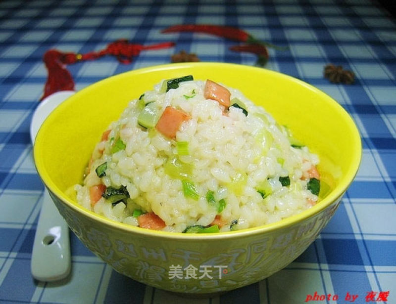 Remember The Taste of Zhongguangyuan-cucumber Ham Fried Rice recipe