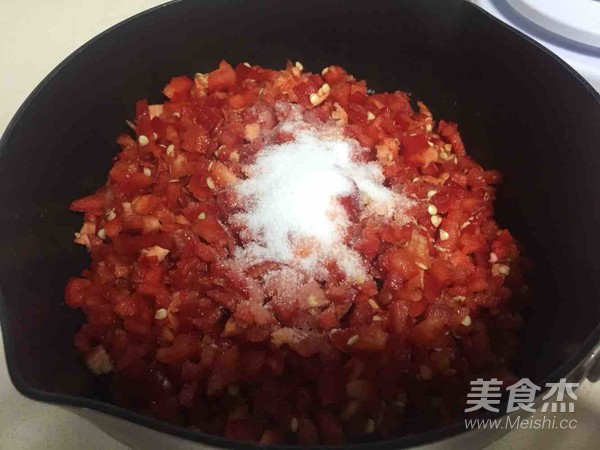 Homemade Chopped Chili Sauce recipe