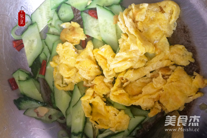 "jiaxia" Homemade Cucumber Scrambled Eggs Super Delicious, Simple and Fast recipe