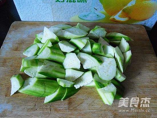 Vegetarian Fried Snake Gourd recipe