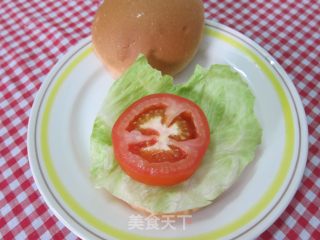 [peanut Chicken Burger] Breakfast in 5 Minutes recipe