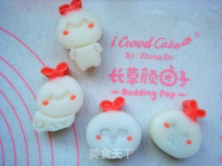 Cartoon Snowy Moon Cake recipe