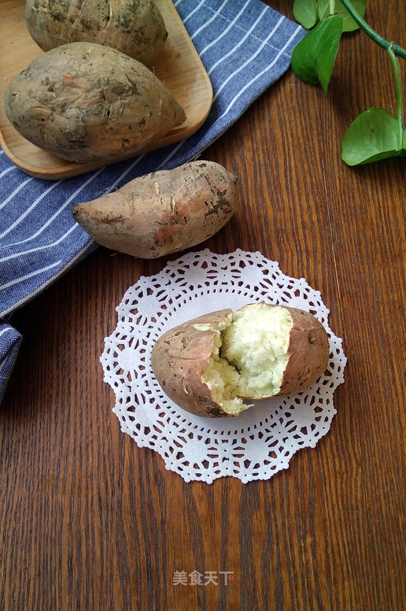 Air Fryer Version Roasted Sweet Potatoes recipe
