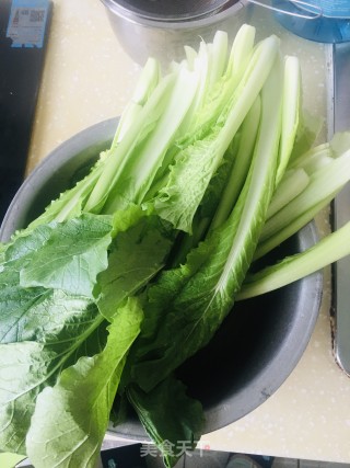 Stir-fried Mustard Greens recipe
